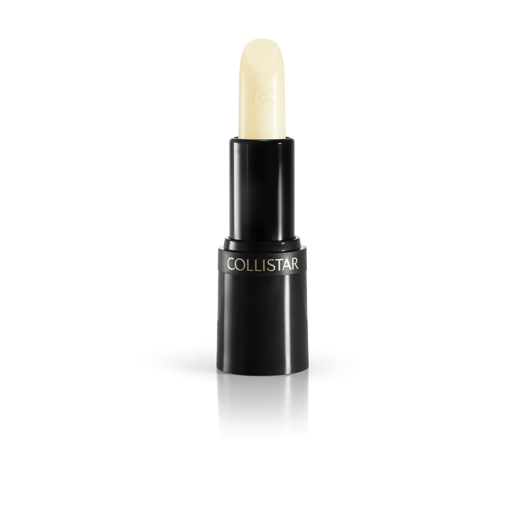 Small 3 g clear-sheen lip balm in compact tube, Unisex protective formula