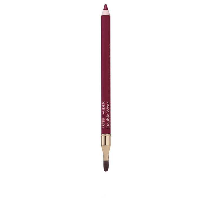 Slim mauve lip liner pencil with integrated brush, 1.2 g, Unisex