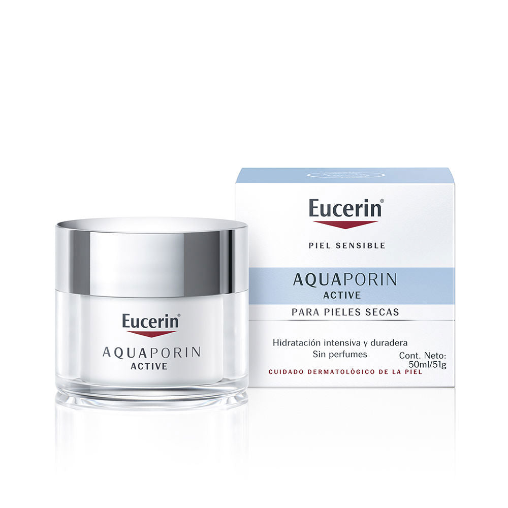 50 ml jar of lightweight hydrating face cream for Unisex dry sensitive skin