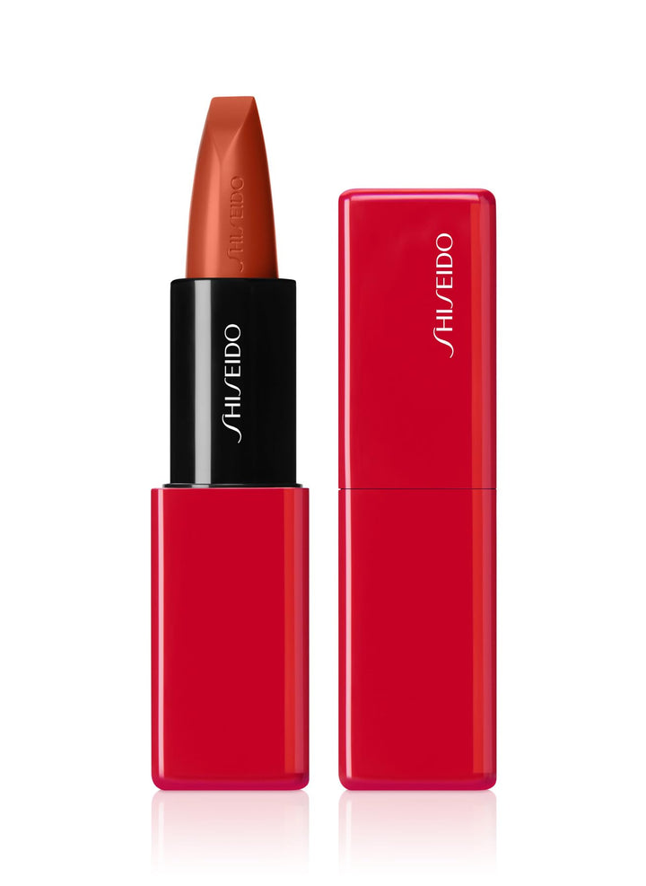 Slim satin lipstick bullet, tapered tip, 3.3 g, warm rose shade, Unisex