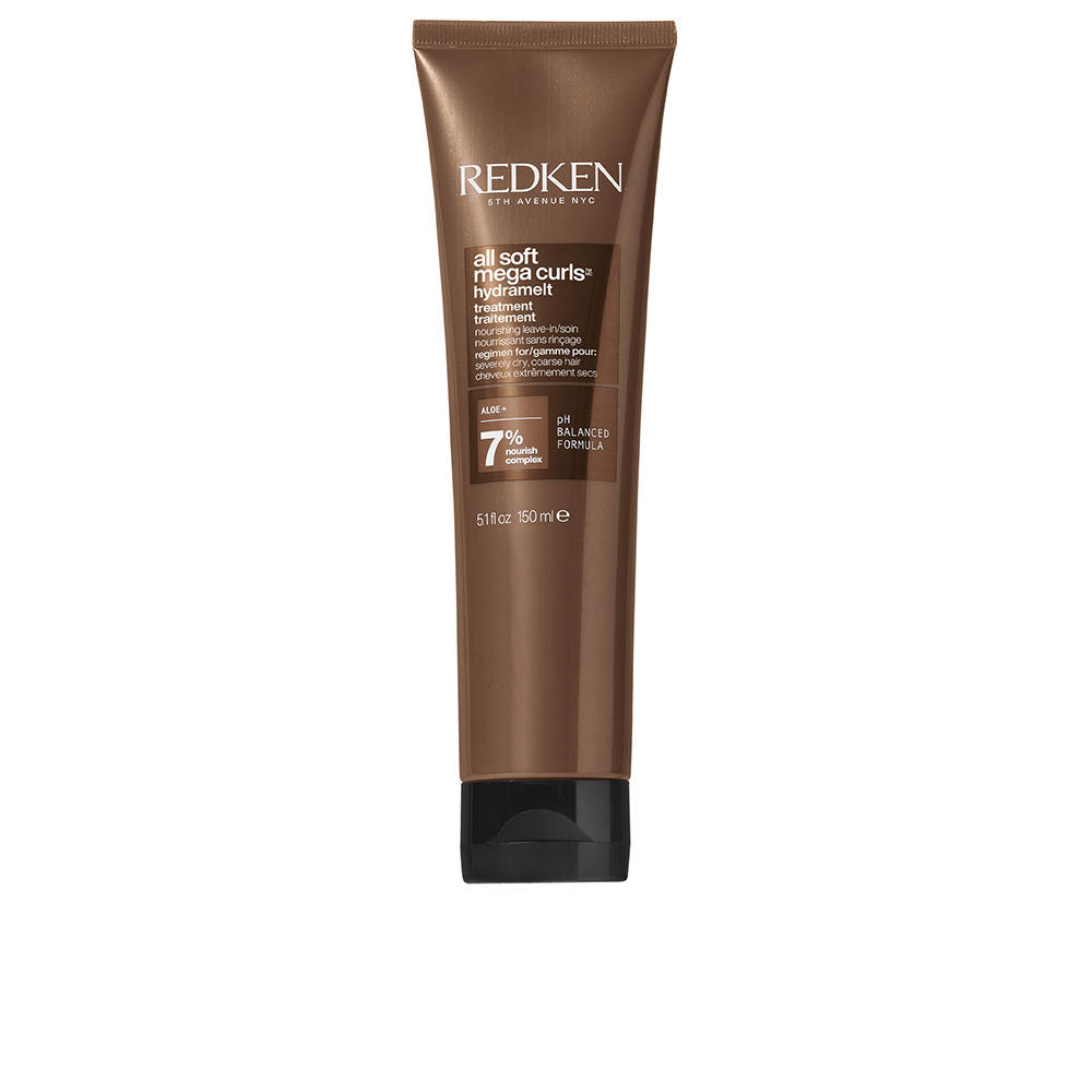 150 ml tube of leave‑in curl treatment for dry, curly hair, argán oil formula
