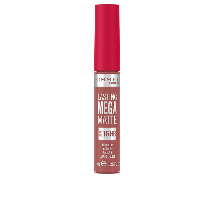 Slim matte lipstick tube, pink shade, precision applicator, 7.4 ml