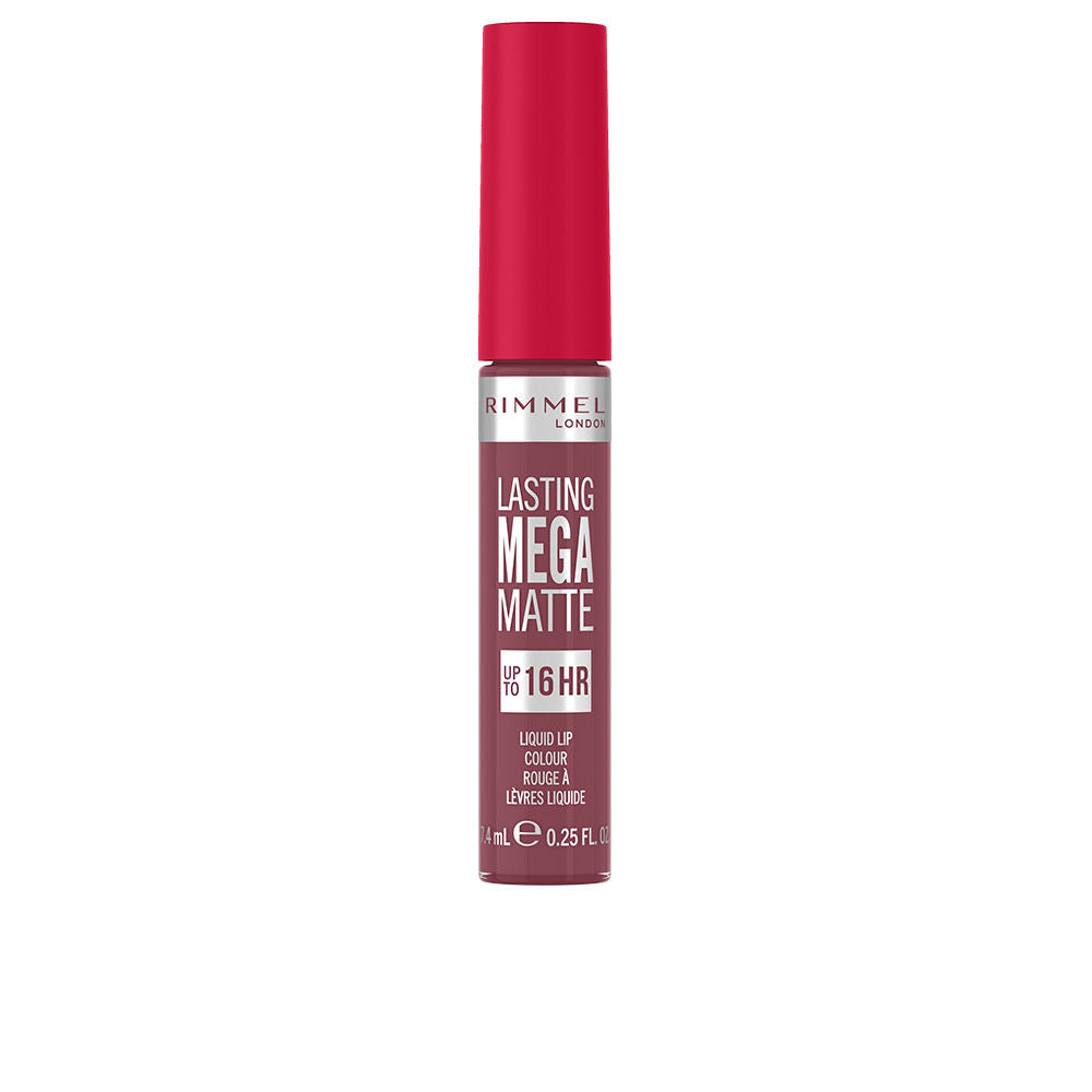Matte liquid lip colour tube and tapered applicator, Ravishing Rose shade, 7.4 ml