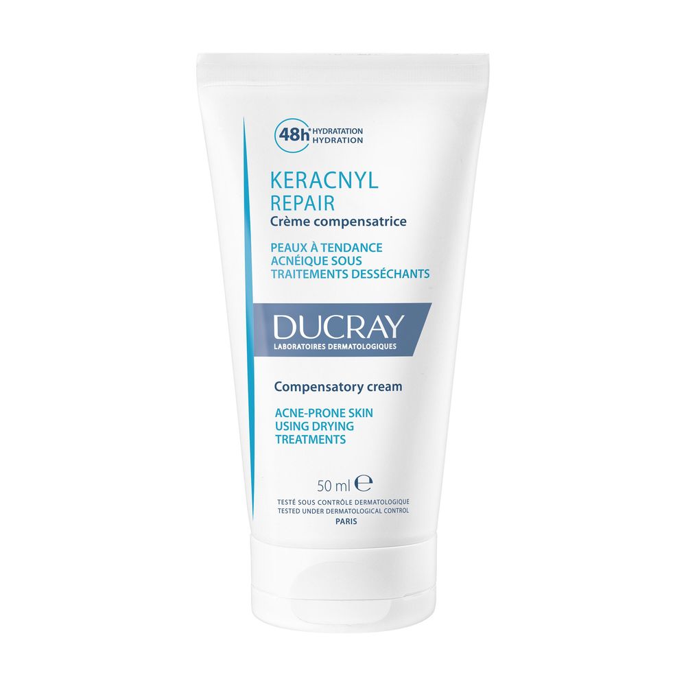 50 ml sterile jar of nourishing repair facial cream, hydrating cream for dry, sensitive skin