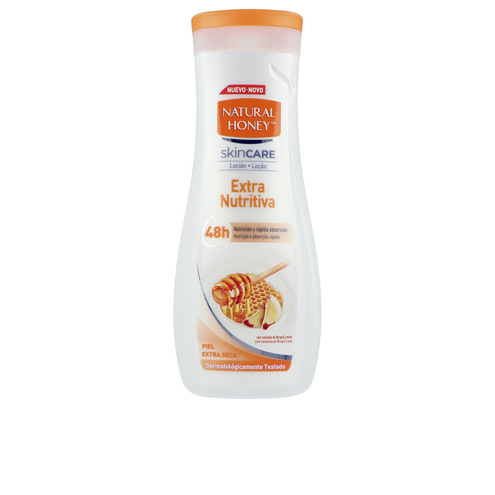 330 ml lotion bottle — honey, almond oil and shea body lotion, Unisex