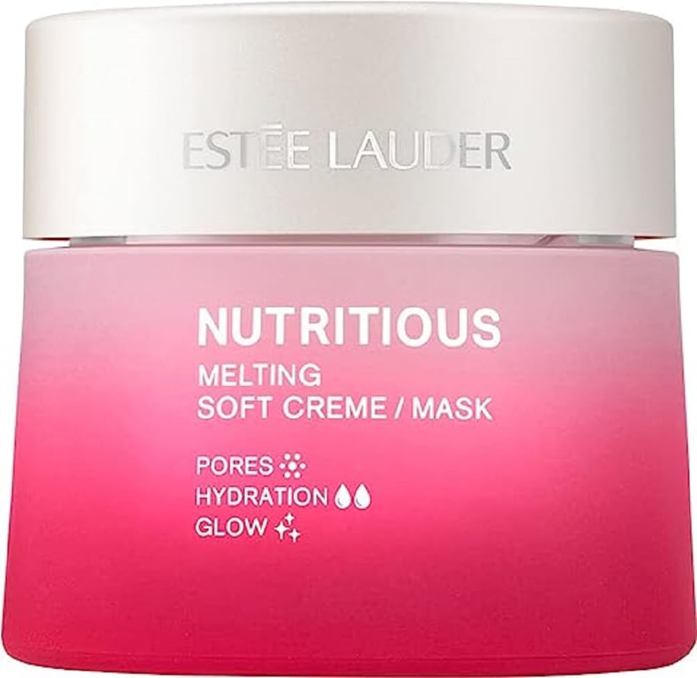 50 ml jar of Melting Soft Crème‑Mask, creamy texture, shea and botanical extracts