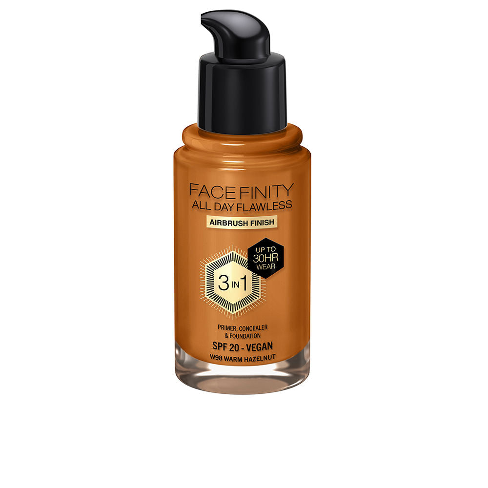 30 ml tube of warm hazelnut 3‑in‑1 matte foundation, Unisex shade