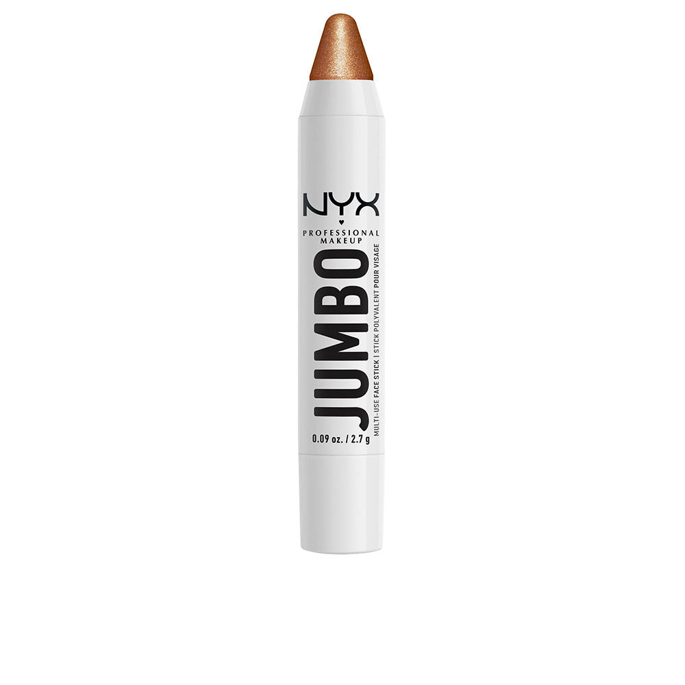 Retractable pearlescent jumbo highlighter stick, True Gold shade, 2.7 g