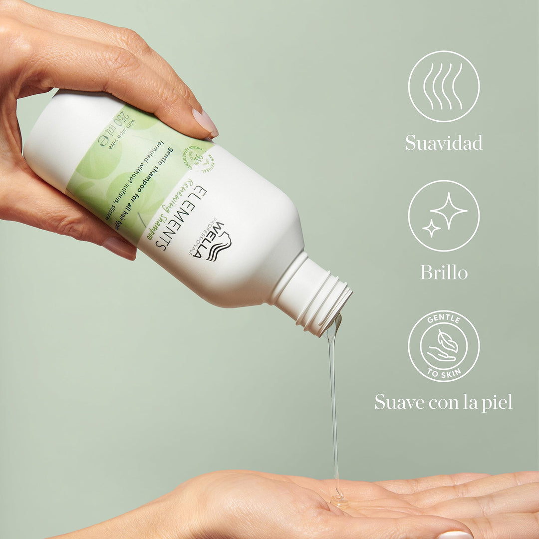 250 ml sulphate-free nourishing shampoo bottle for Unisex hair