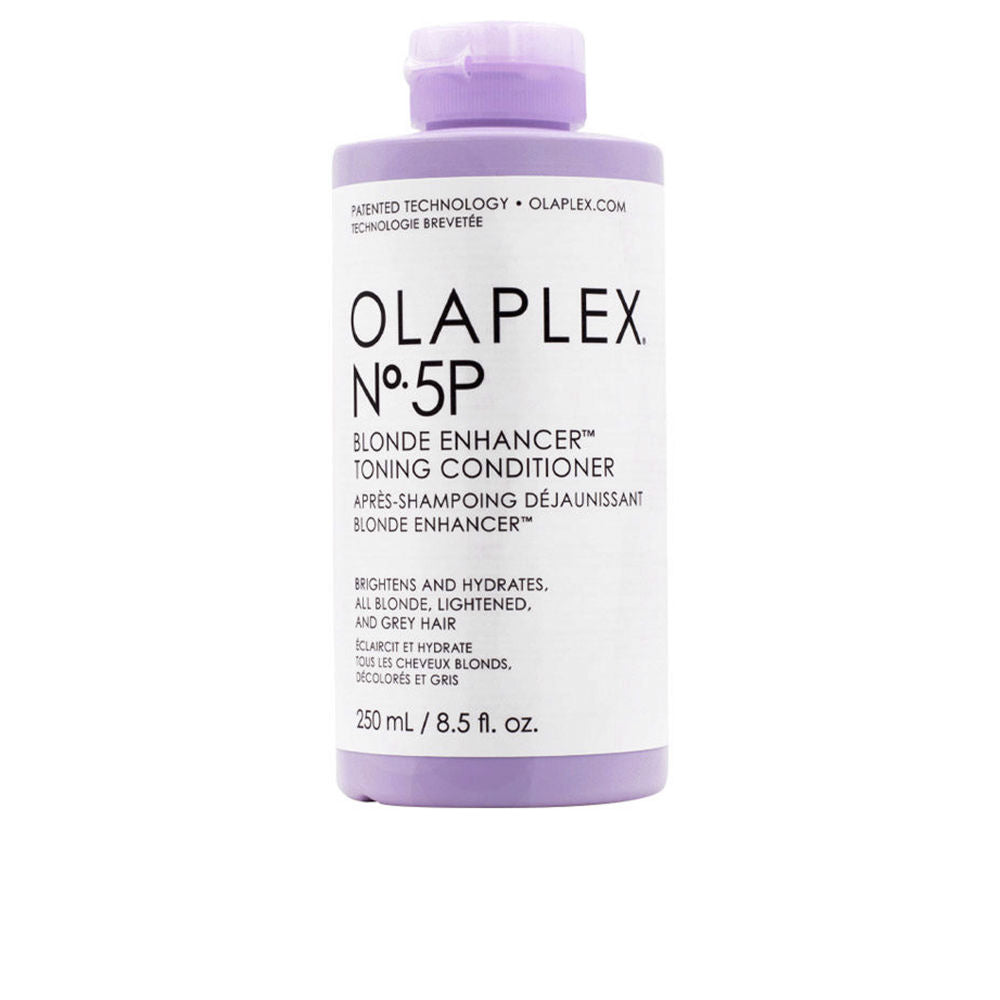 250 ml violet‑toning conditioner tube for blond and grey hair, creamy texture