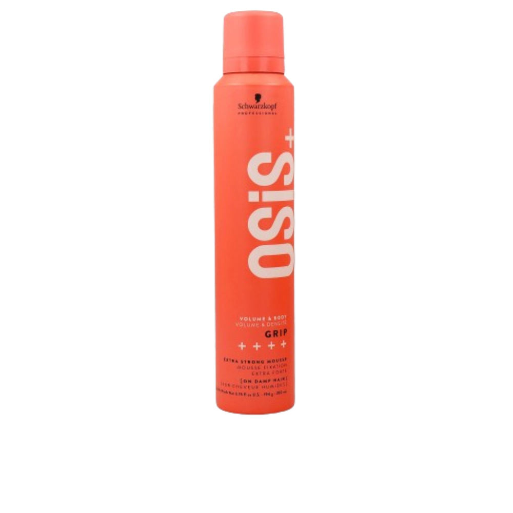 200 ml aerosol mousse canister for extreme hold, volumising Unisex styling