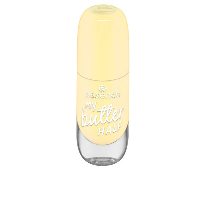8 ml butter-toned cream gel nail polish with large double-touch brush