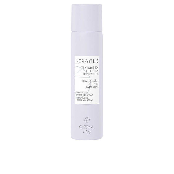 75 ml aerosol texturising hair spray bottle, silky finish, 5× volume claim
