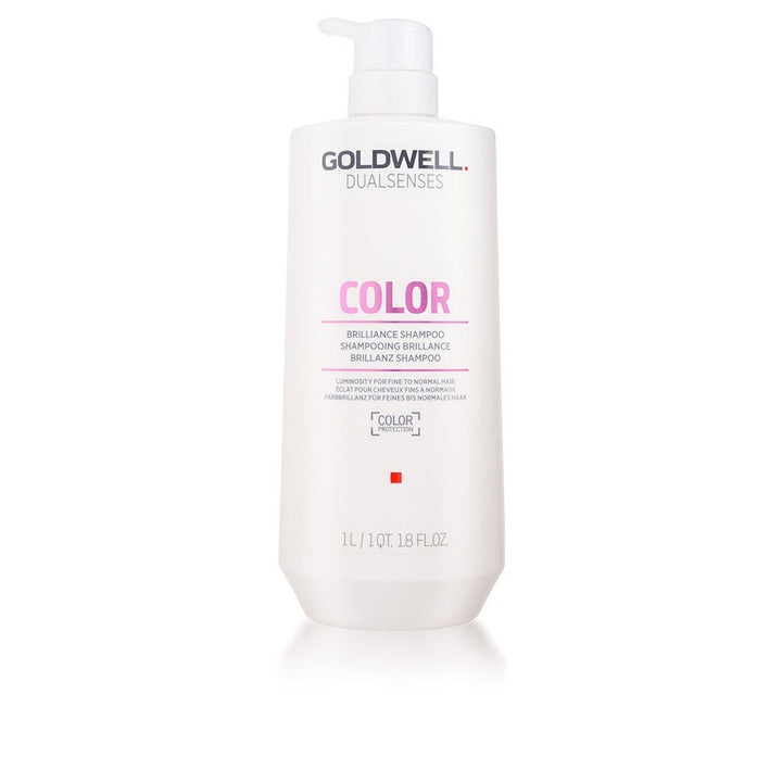 1,000 ml pump bottle of colour-brilliance shampoo for Unisex use