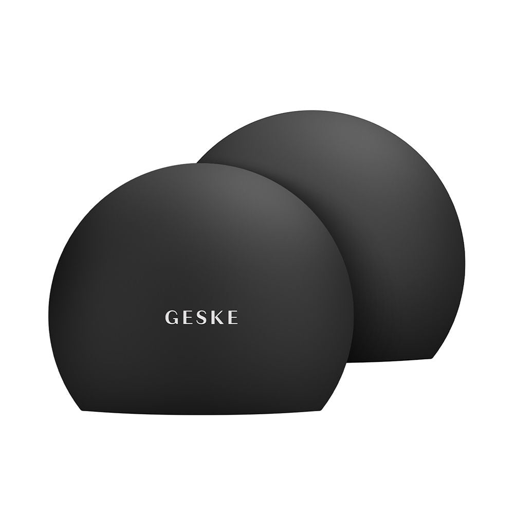 Black compact Smart 4‑in‑1 lip volumiser with app guidance, travel size