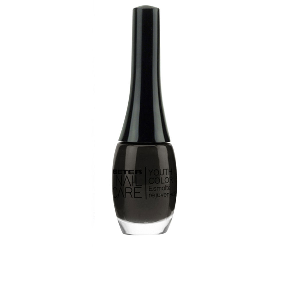 11 ml Unisex rejuvenating black nail polish, high-gloss bottle