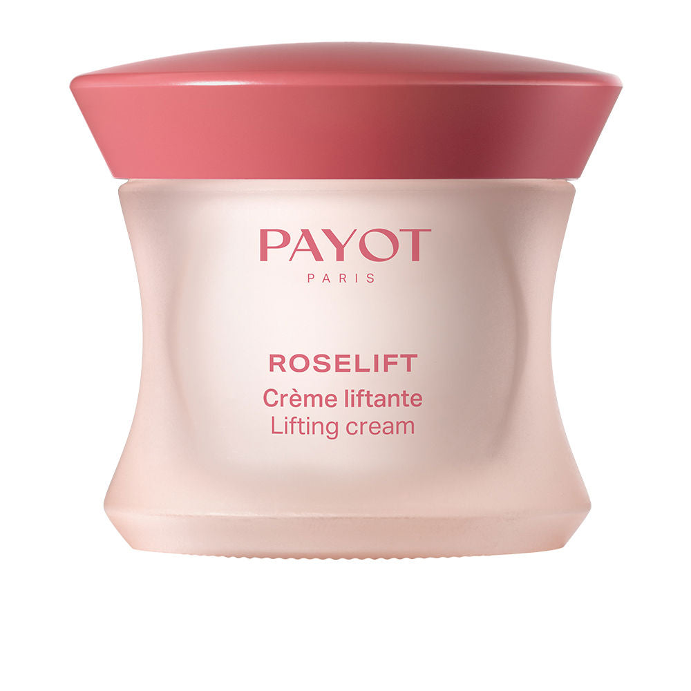 50 ml jar of firming rose lift cream with soft pink tone, 50 ml