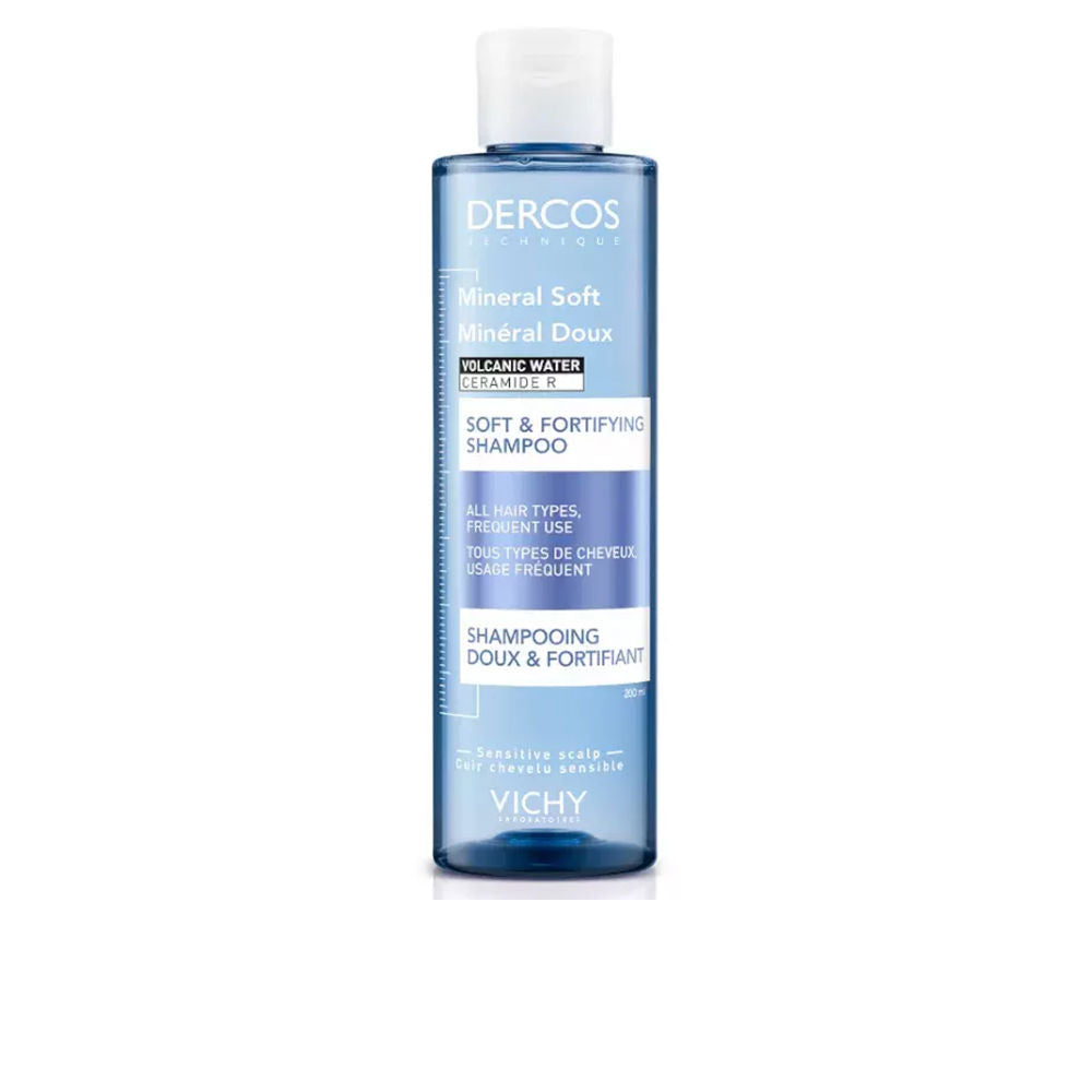 200 ml shampoo bottle; mineral fortifying daily shampoo for Unisex use