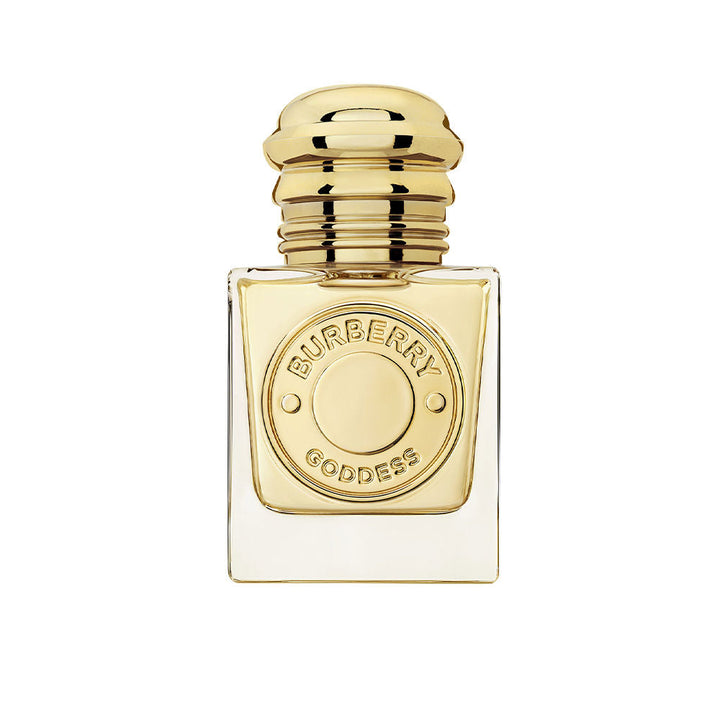 30 ml square refillable flacon in soft-pink case with gold medallion