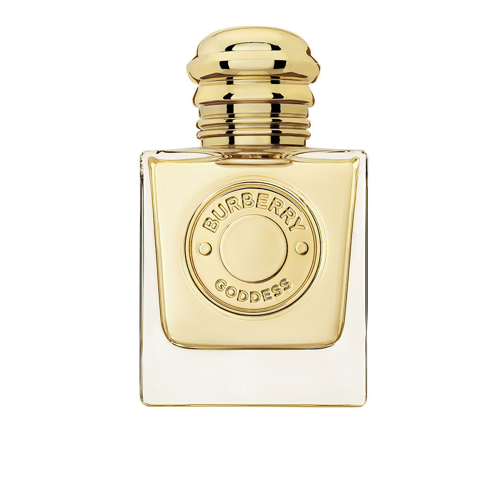 30 ml square refillable flacon in soft-pink case with gold medallion