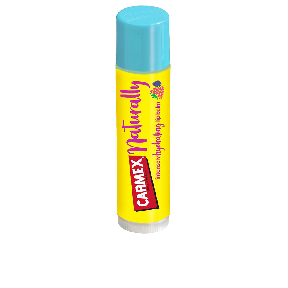 Carmex natural watermelon lip balm stick in slim, twist-up tube