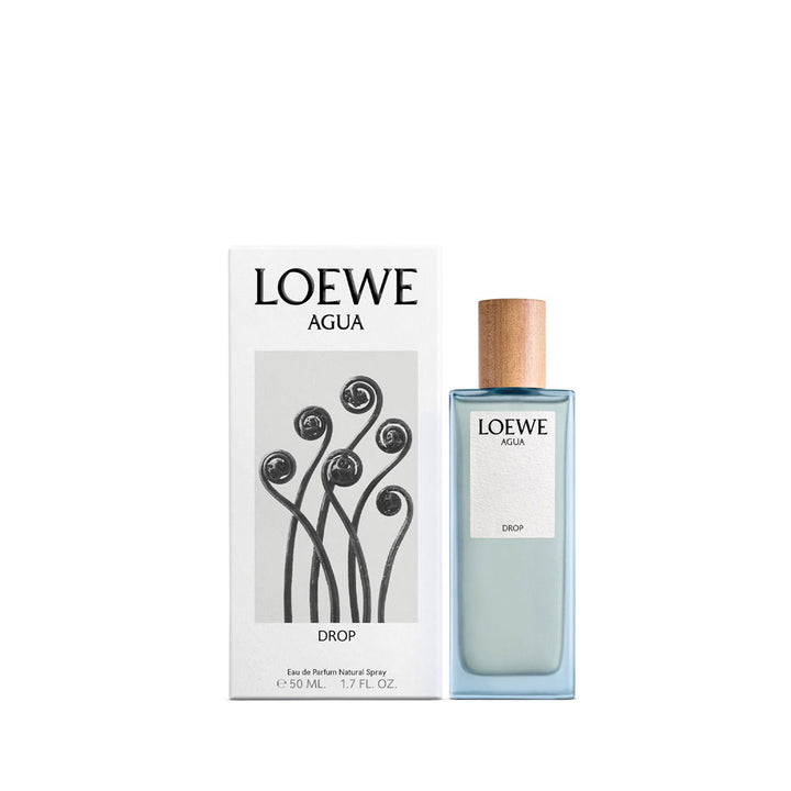 50 ml clear bottle of Agua Drop Eau de Parfum with citrus-floral notes