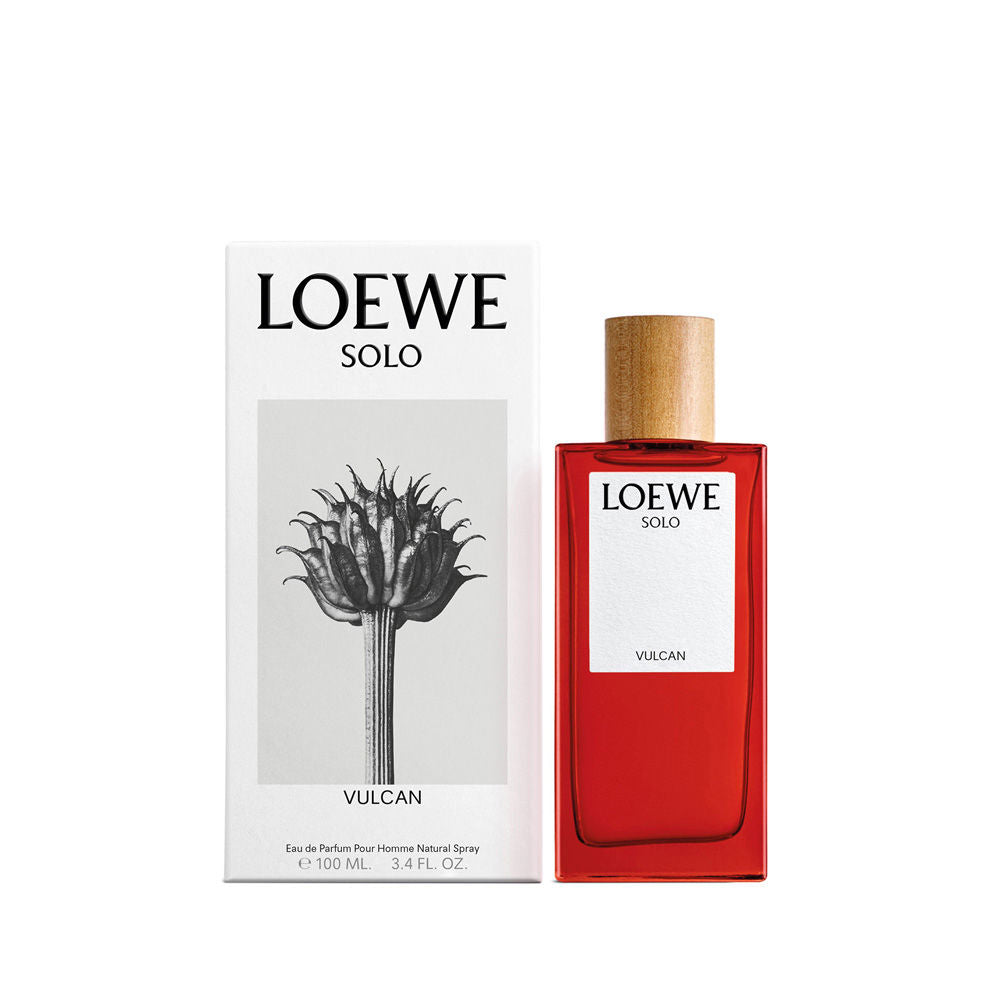 Loewe Solo Vulcan bottle — aromatic woody‑balsamic men’s eau de parfum