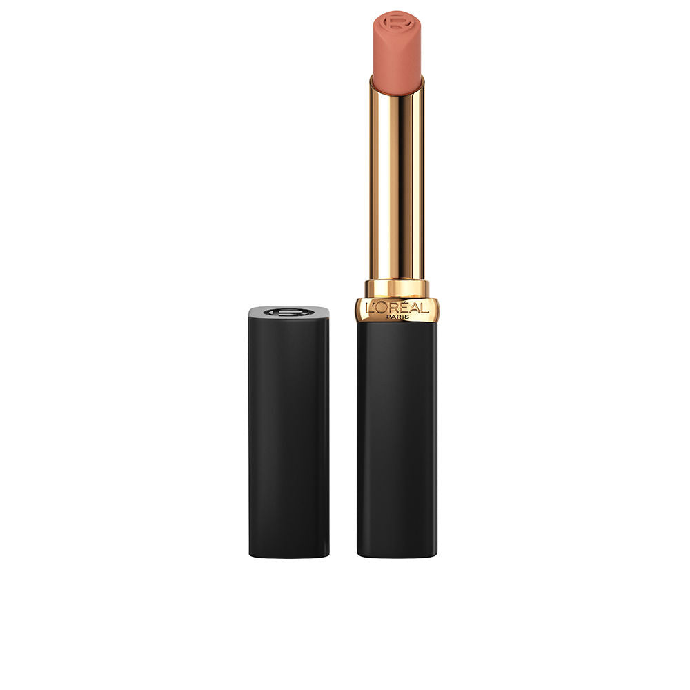 Matte powder lipstick in muted brown‑rose, 26 g, hyaluronic and argan