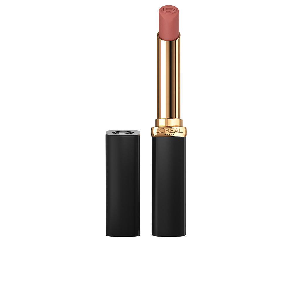 Matte powder lipstick bullet, muted rose-brown shade, 26 g