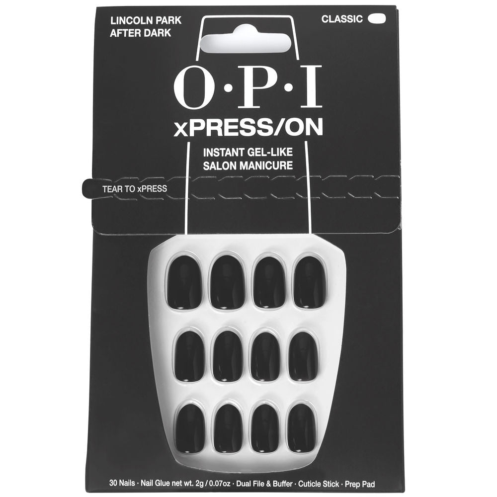 Set of 30 deep burgundy press‑on nails with adhesive and prep tools
