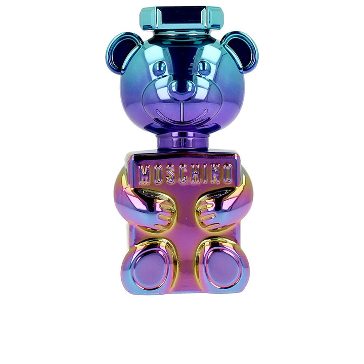 30 ml pearlescent glass perfume bottle, pearly ocean finish, Unisex woody-citrus