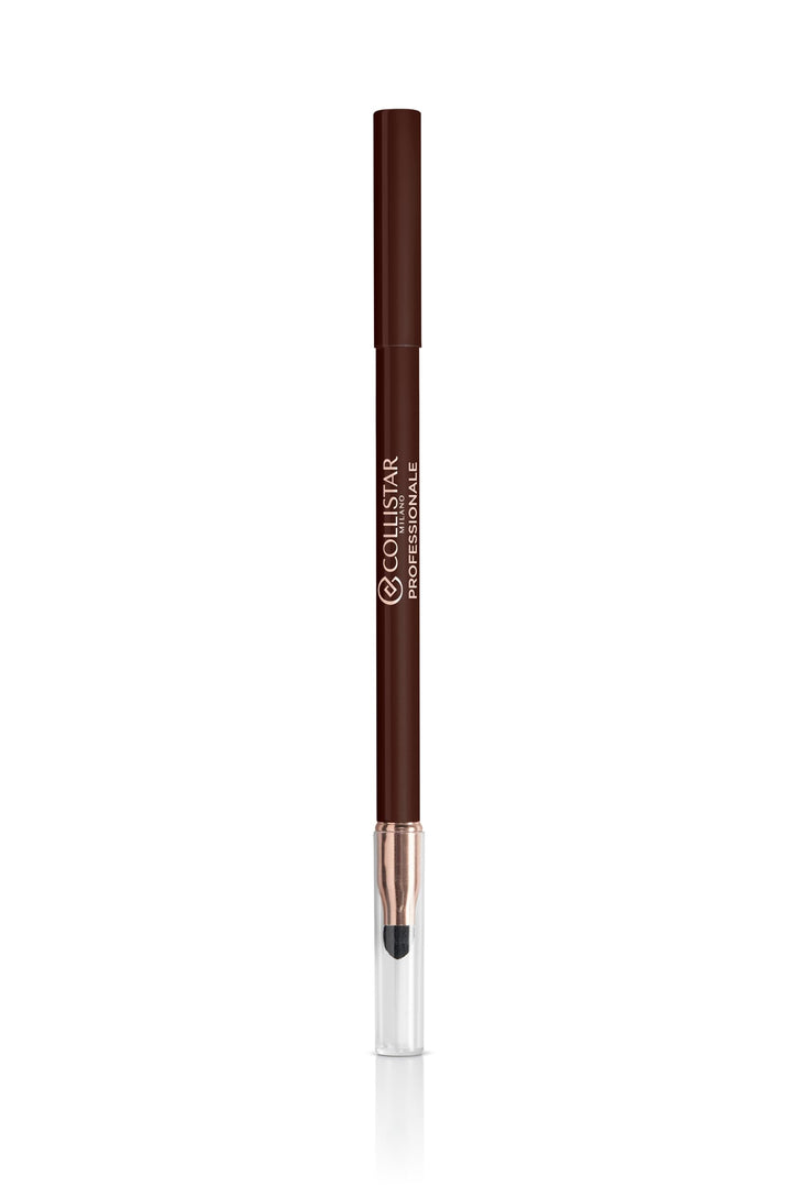 Brown cream kajal eye pencil with smudger, retractable tip, Unisex