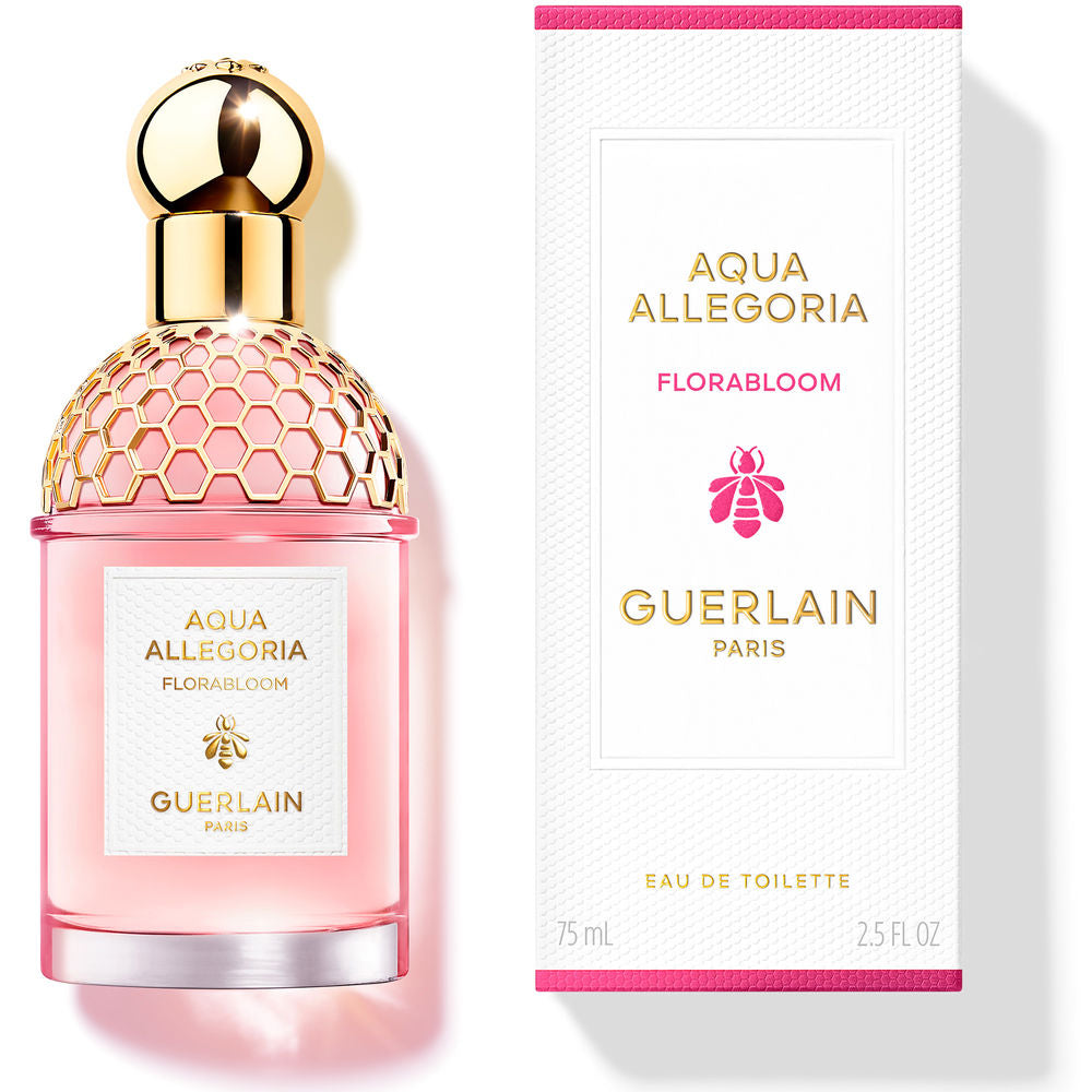 Refillable 75 ml clear glass spray bottle; white floral eau de toilette for Women