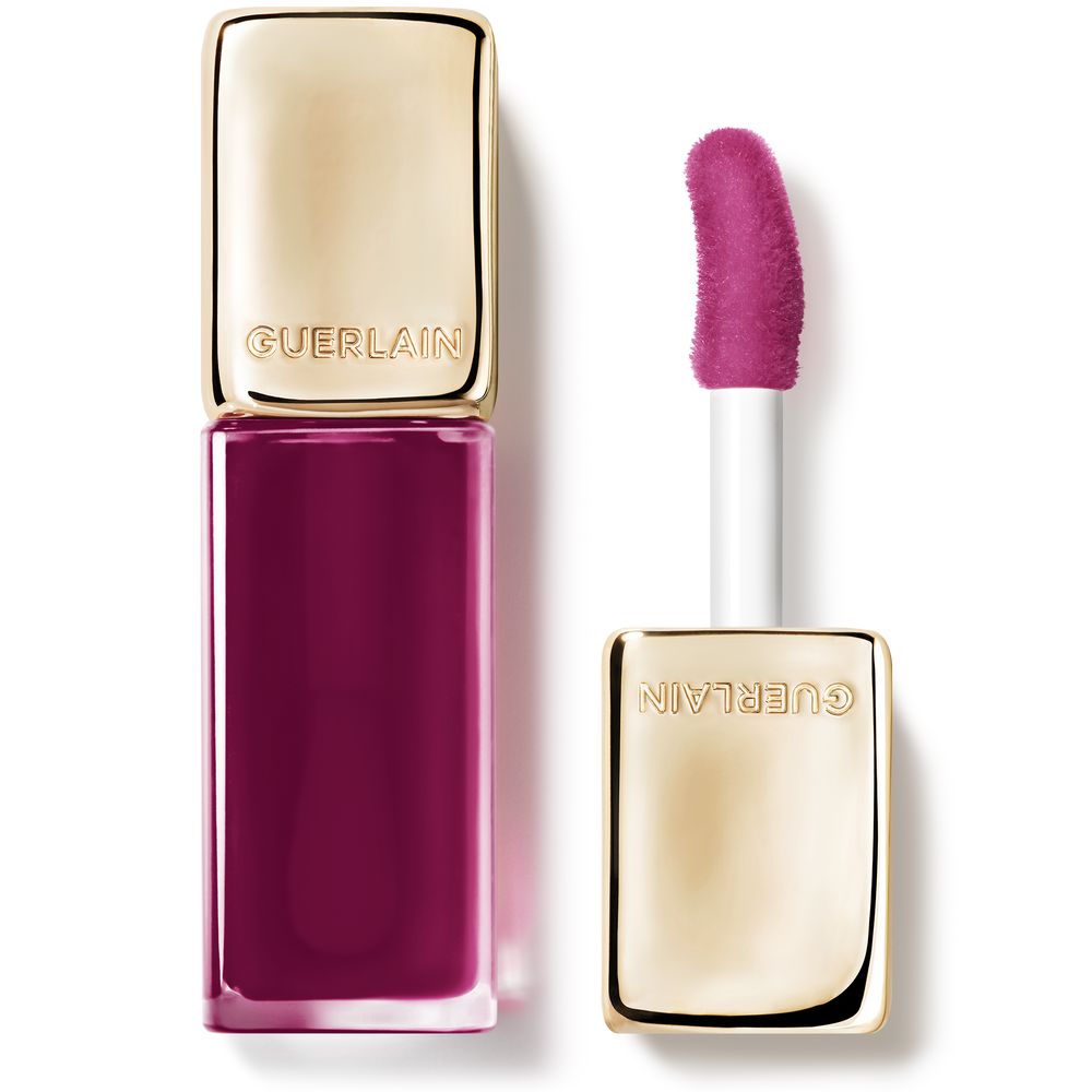 Lavender‑tinted glossy lip oil in 9.5 ml tube with honey and oil base