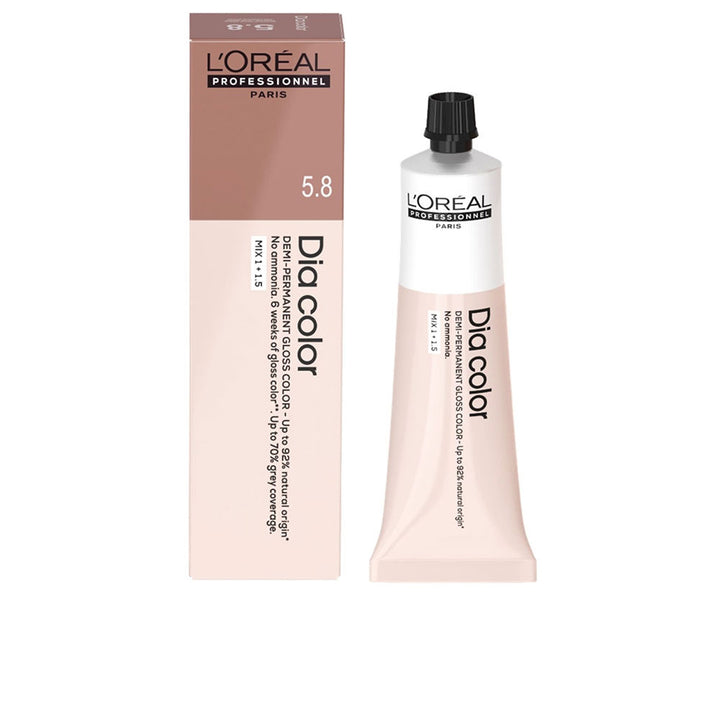 60 ml tube of 8.23 semipermanent ammonia-free hair colour, warm light brown