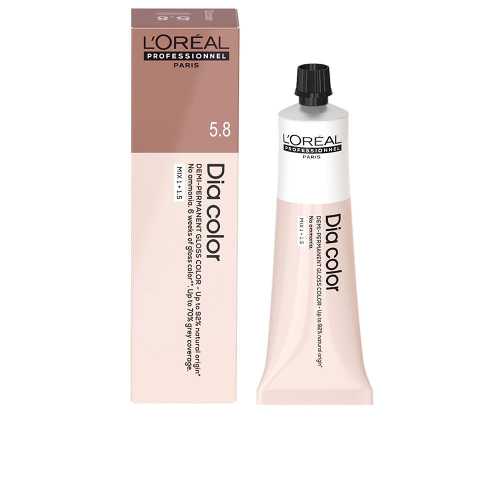 60 ml chestnut semi-permanent ammonia-free hair colour cream, 5.35 tone