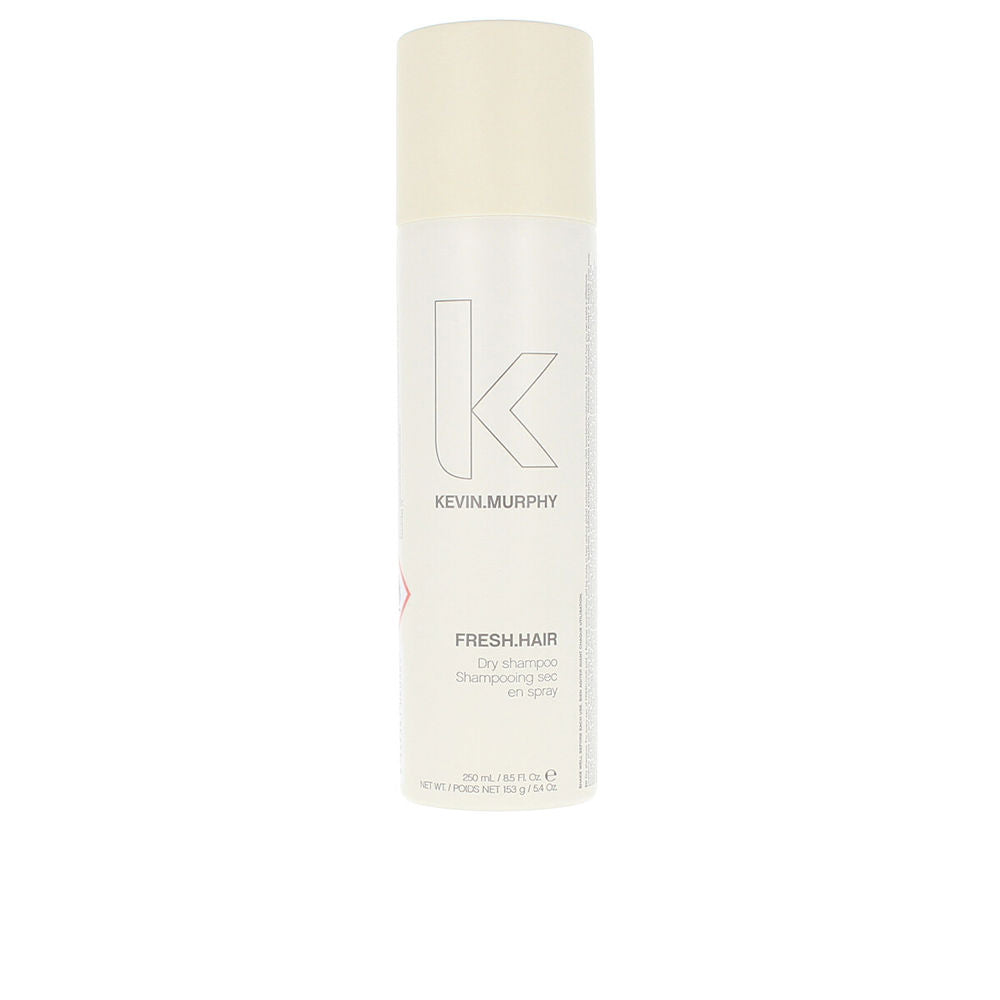 250 ml dry shampoo spray in slender can, lightweight texturising finish