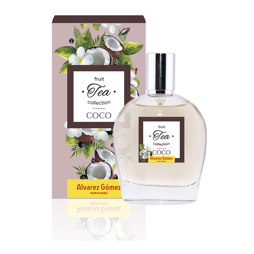 Alvarez Gomez Coco Eau de Toilette bottle from Fruit Tea Collection, coconut-inspired scent