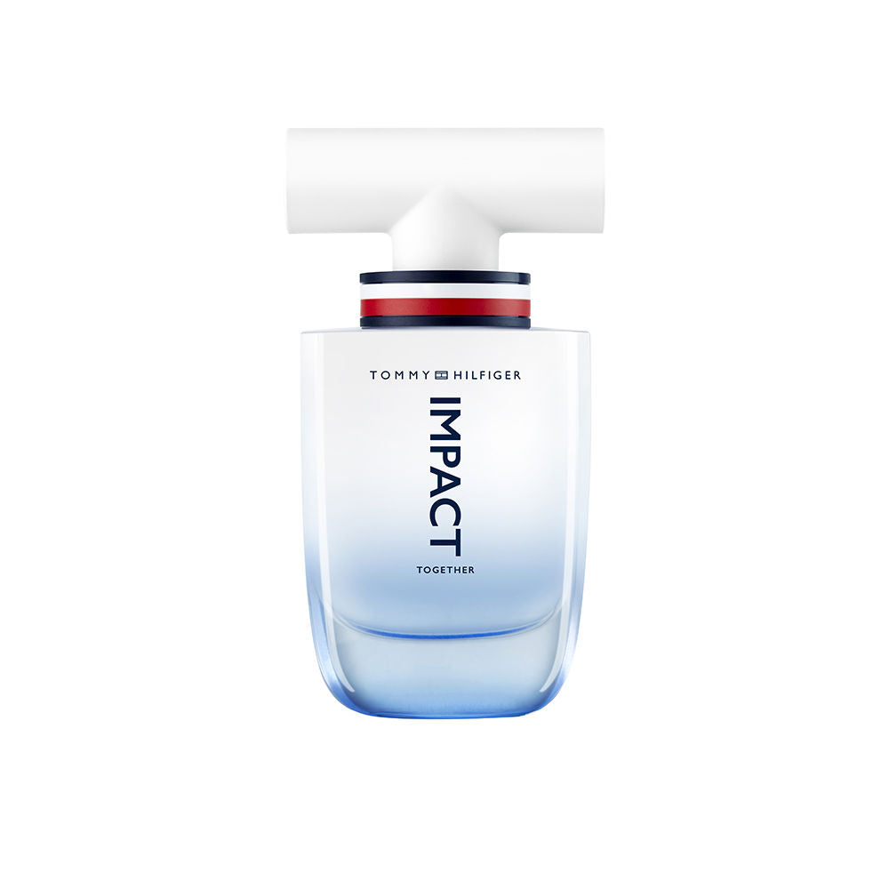 Tommy Hilfiger Impact Together men's eau de toilette bottle, modern designer fragrance