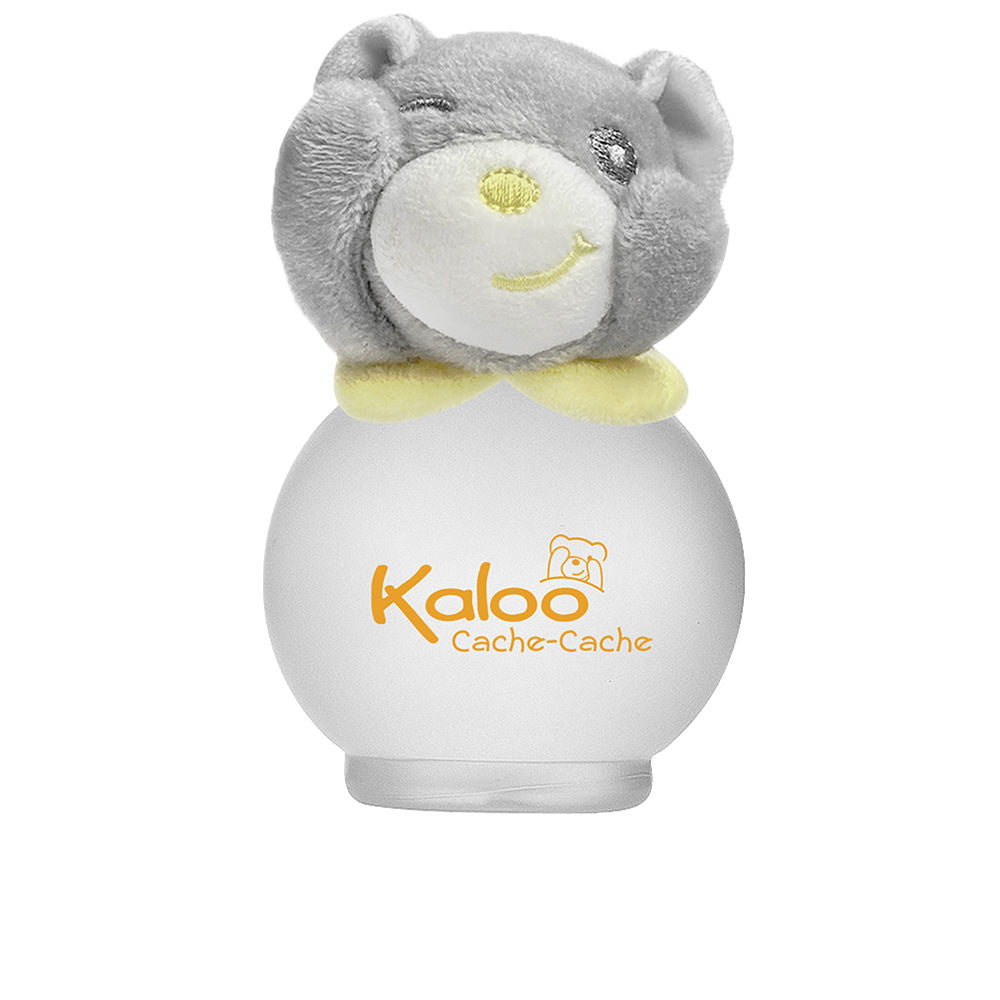 95 ml alcohol-free baby perfume bottle with teddy-head cap, floral fragrance