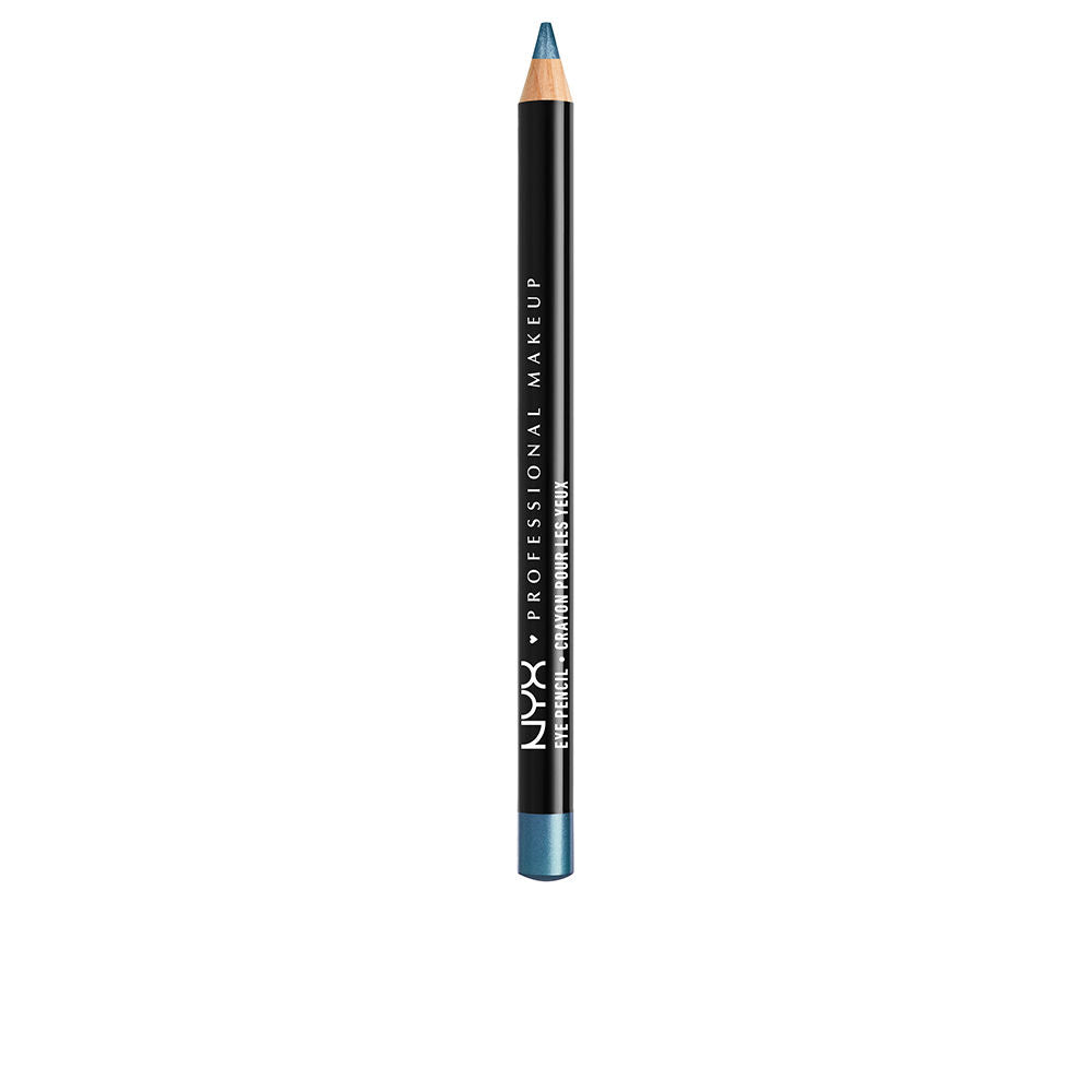 Slim satin-blue eye pencil, 1.2 g, compact travel eyeliner