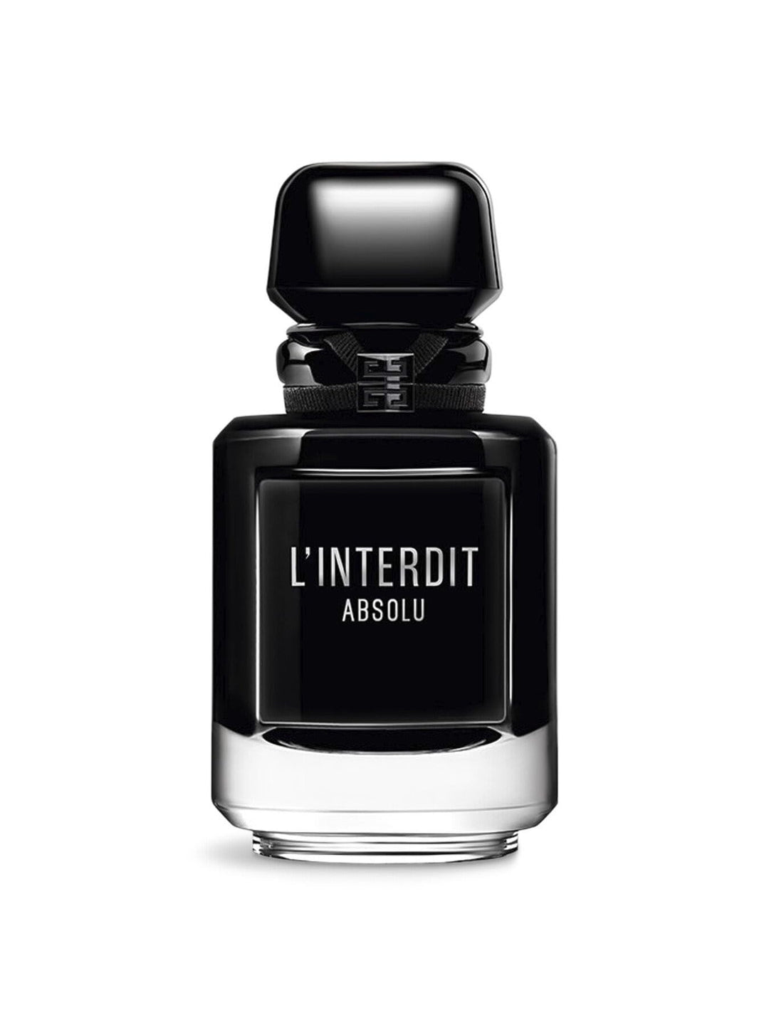 50 ml black lacquered flacon of unisex floral-woody eau de parfum