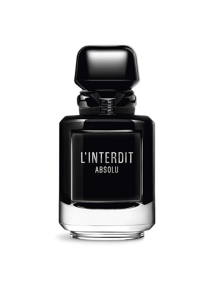 50 ml black lacquered flacon of unisex floral-woody eau de parfum