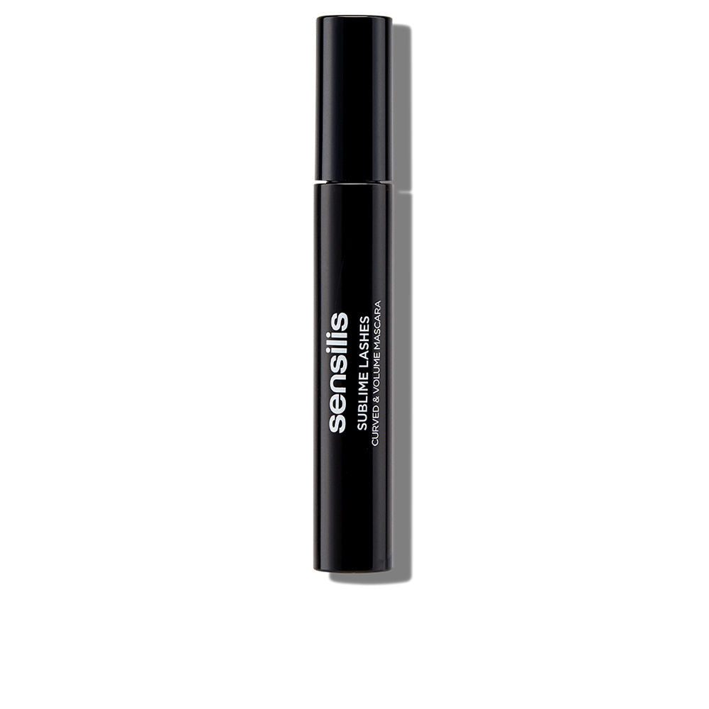 Sensilis mascara with curved brush delivering voluminous, defined lashes