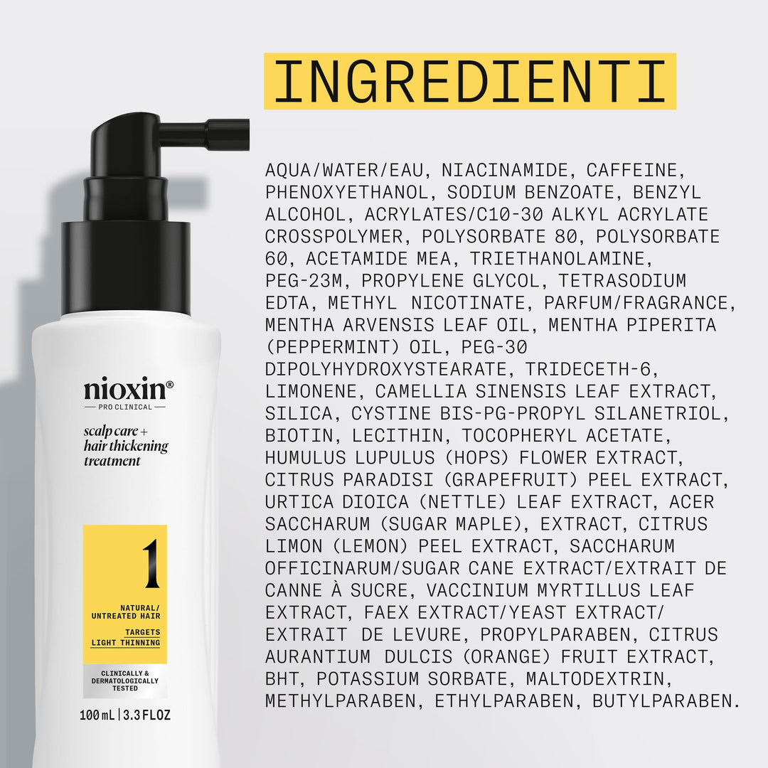 100 ml lightweight densifying scalp serum, spray bottle for Unisex use