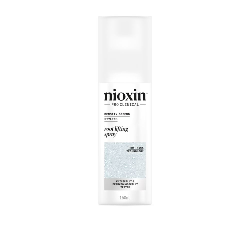 150 ml root-lifting spray in slim bottle for Unisex hair, lightweight formula