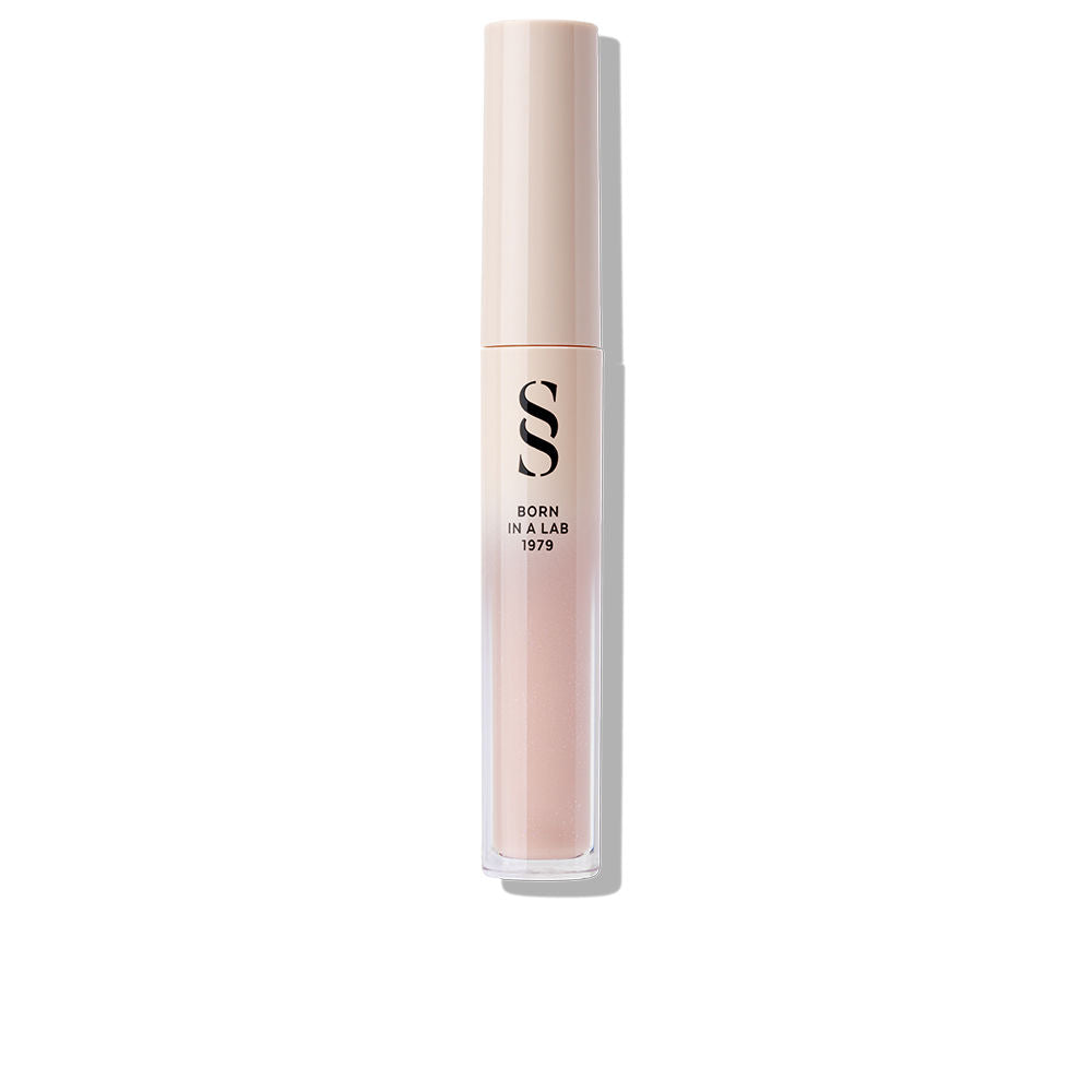 Peachy sheer lip gloss tube, 3.5 ml, glossy finish