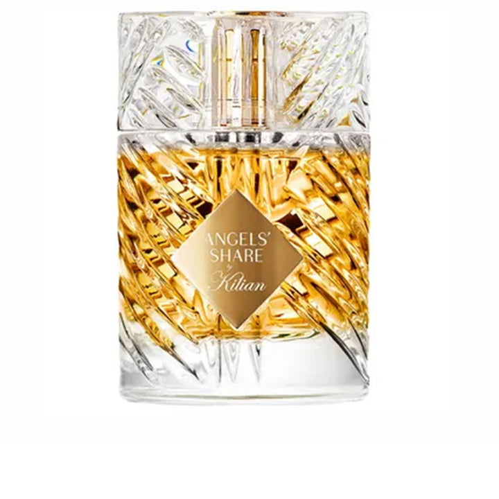 100 ml refillable cognac-caramel unisex eau de parfum bottle