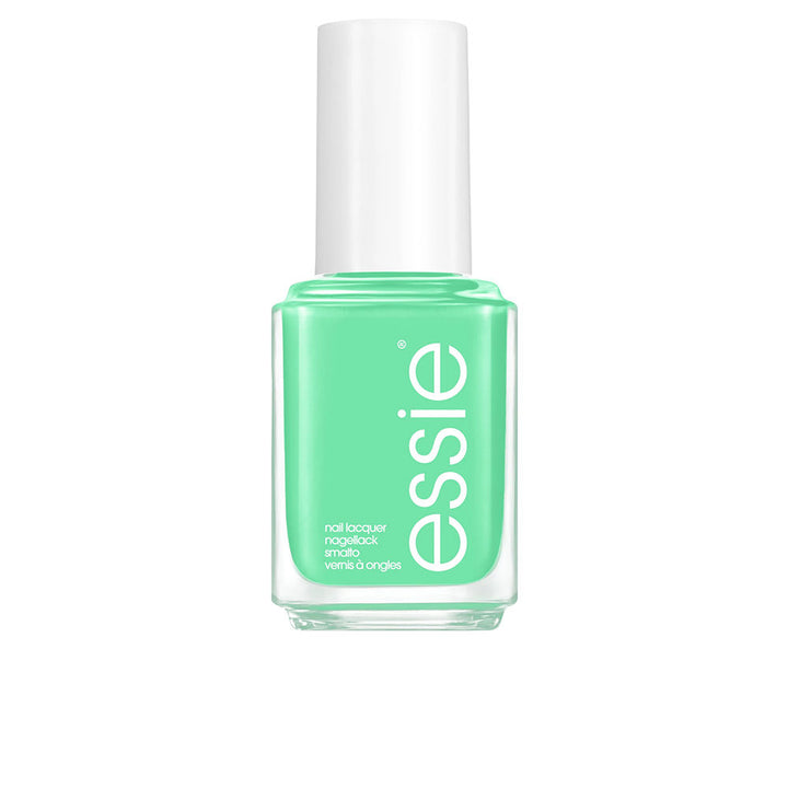 Bottle of Offbeat green cream nail polish, 13.5 ml, glossy finish