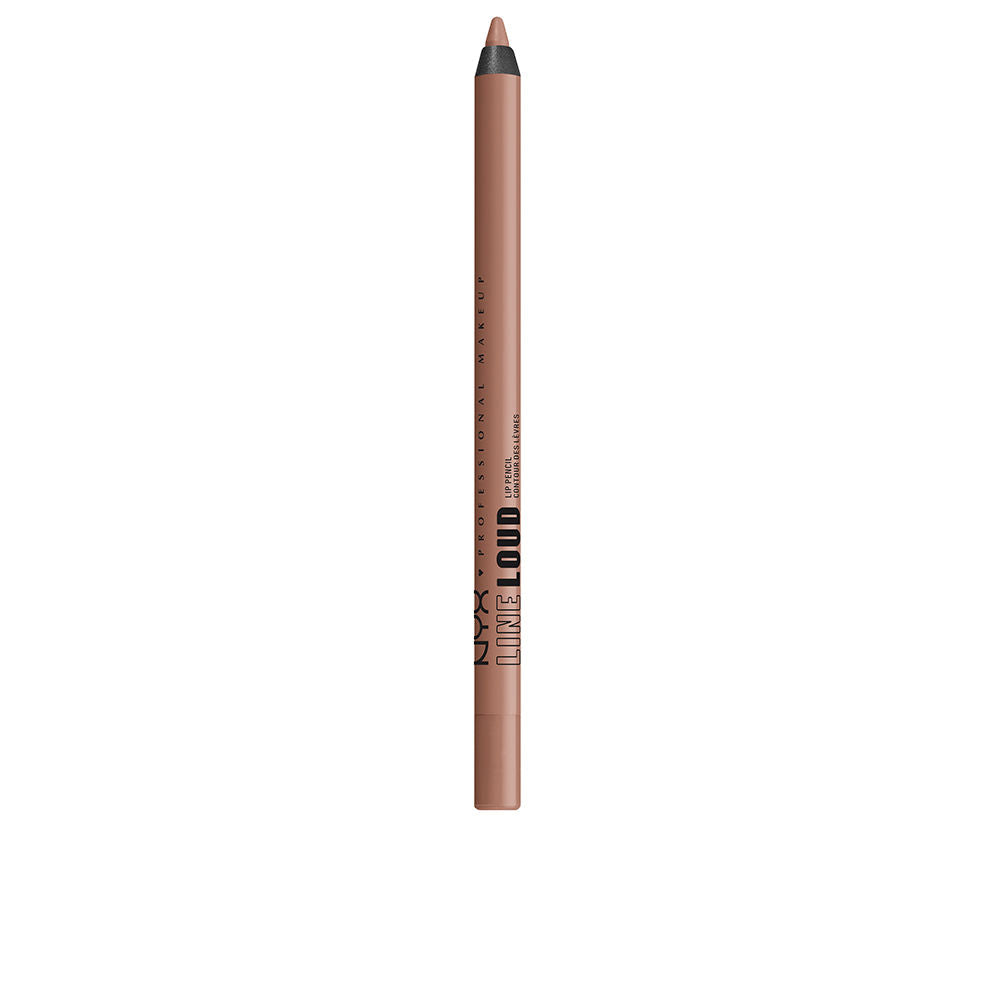 Slim tube liquid lipstick in deep brown, applicator wand visible, 1.2 g